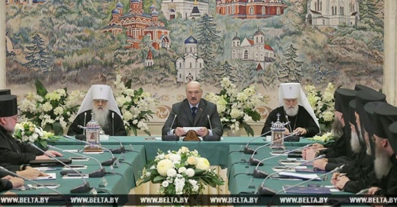 Lukashenka to Orthodox Church leaders: Priests should be Belarus-born