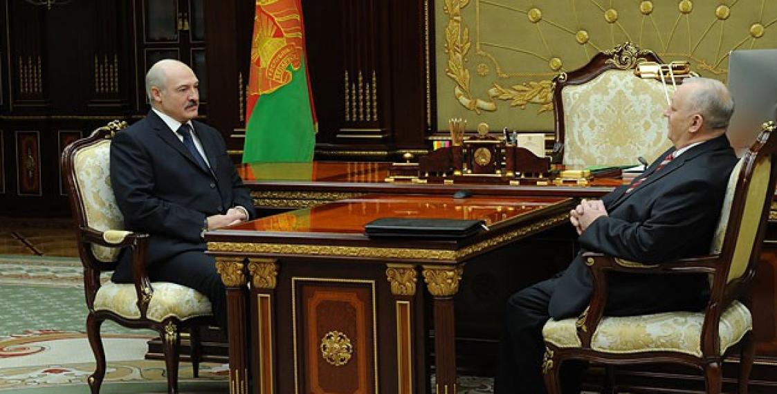 Lukashenka meets with editor-in-chief of Narodnaya Volya