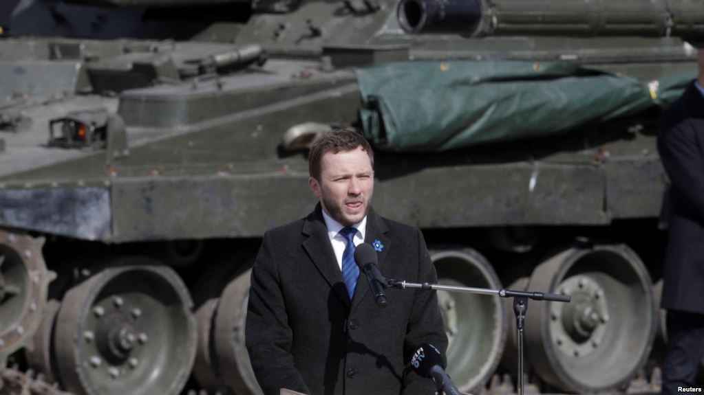 Estonia defense chief says Russia may move troops to Belarus to challenge NATO
