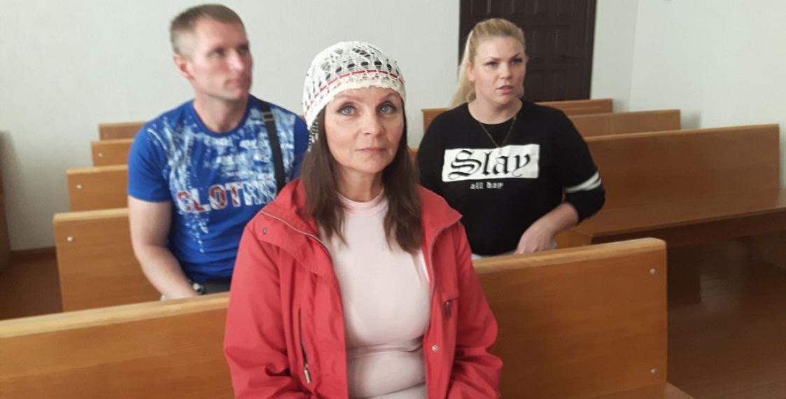 Natallya Harachka gets detained at firing ground, jailed for 3 days