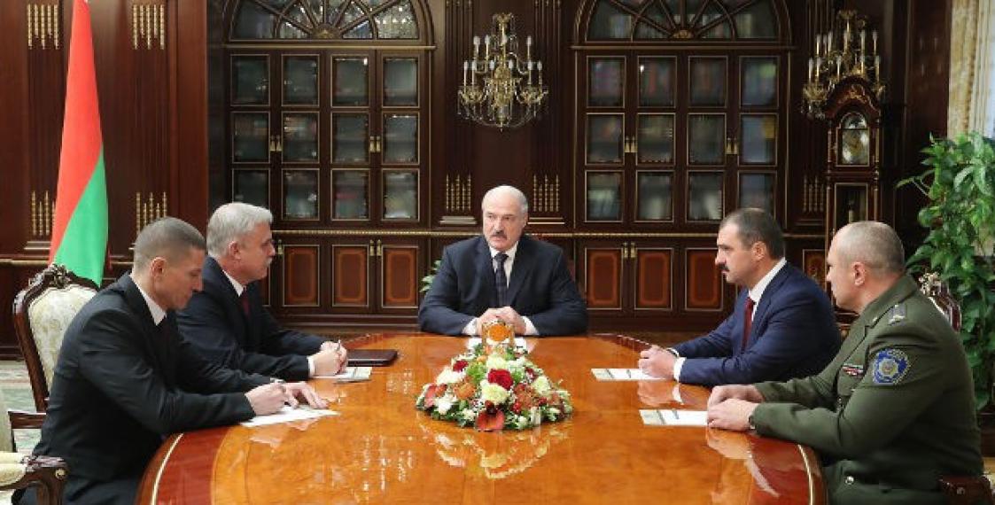 Lukashenka appoints new top security chiefs