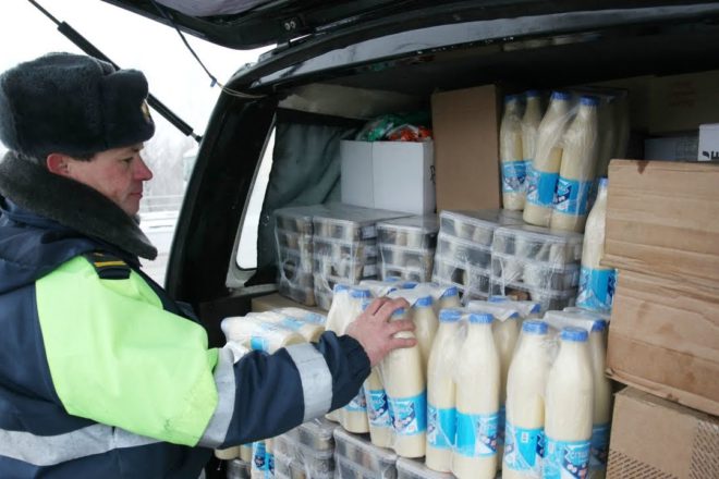 Who is behind Belarusian milk sales in Russia?