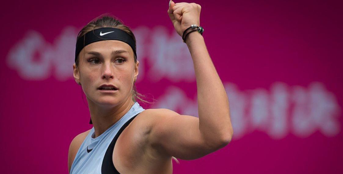 Belarus' Aryna Sabalenka into WTA's Top 50