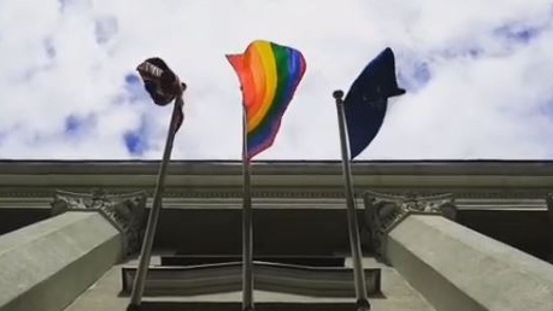 Belarus upset by British embassy's rainbow flag