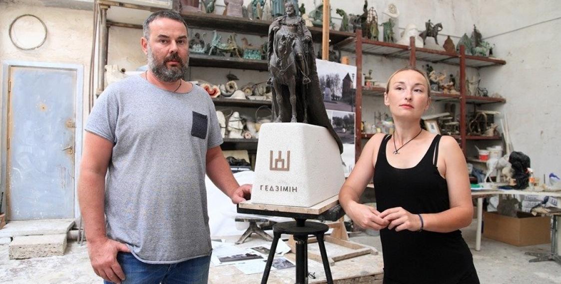 Monument to Gediminas to be installed in Lida (photo)