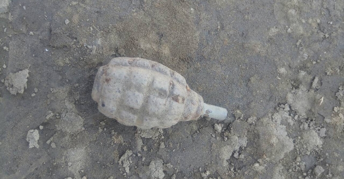 Рыбак из Лидского района откопал гранату и принес ее домой