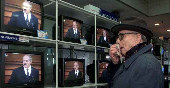 Belarusian state TV channel claims US to blame for COVID19